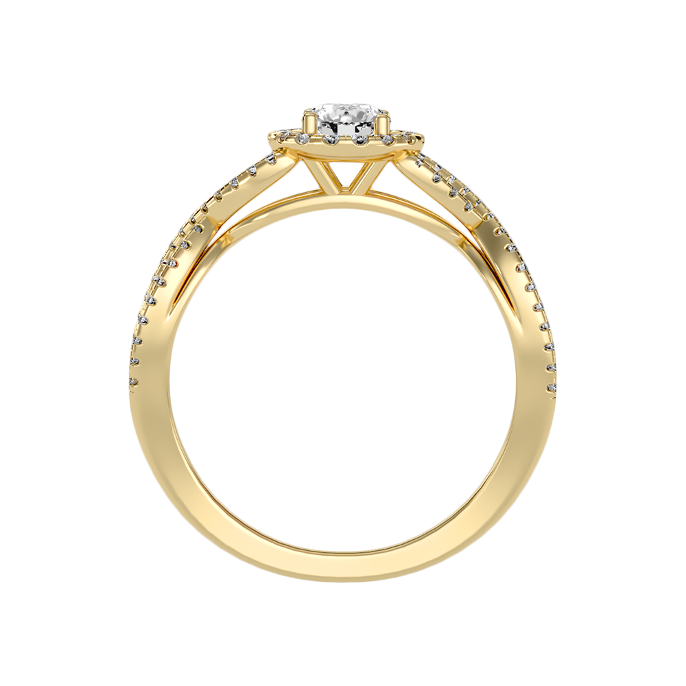 Fabulous Halo Diamond Ring - Twelve