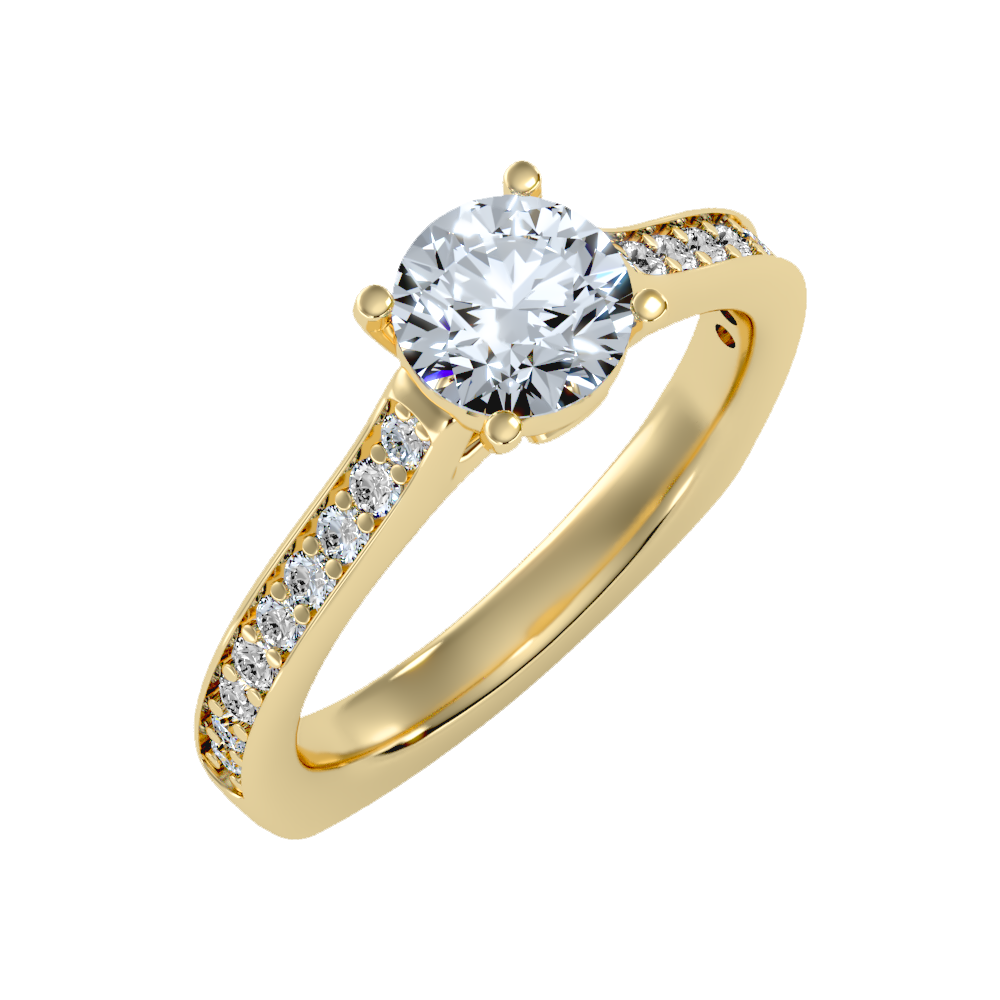 Fab Solitaire Ring - One
