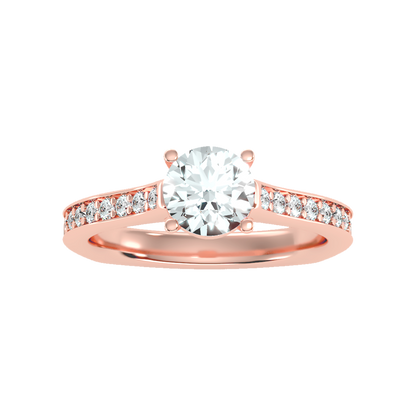 Fab Solitaire Ring - Ten