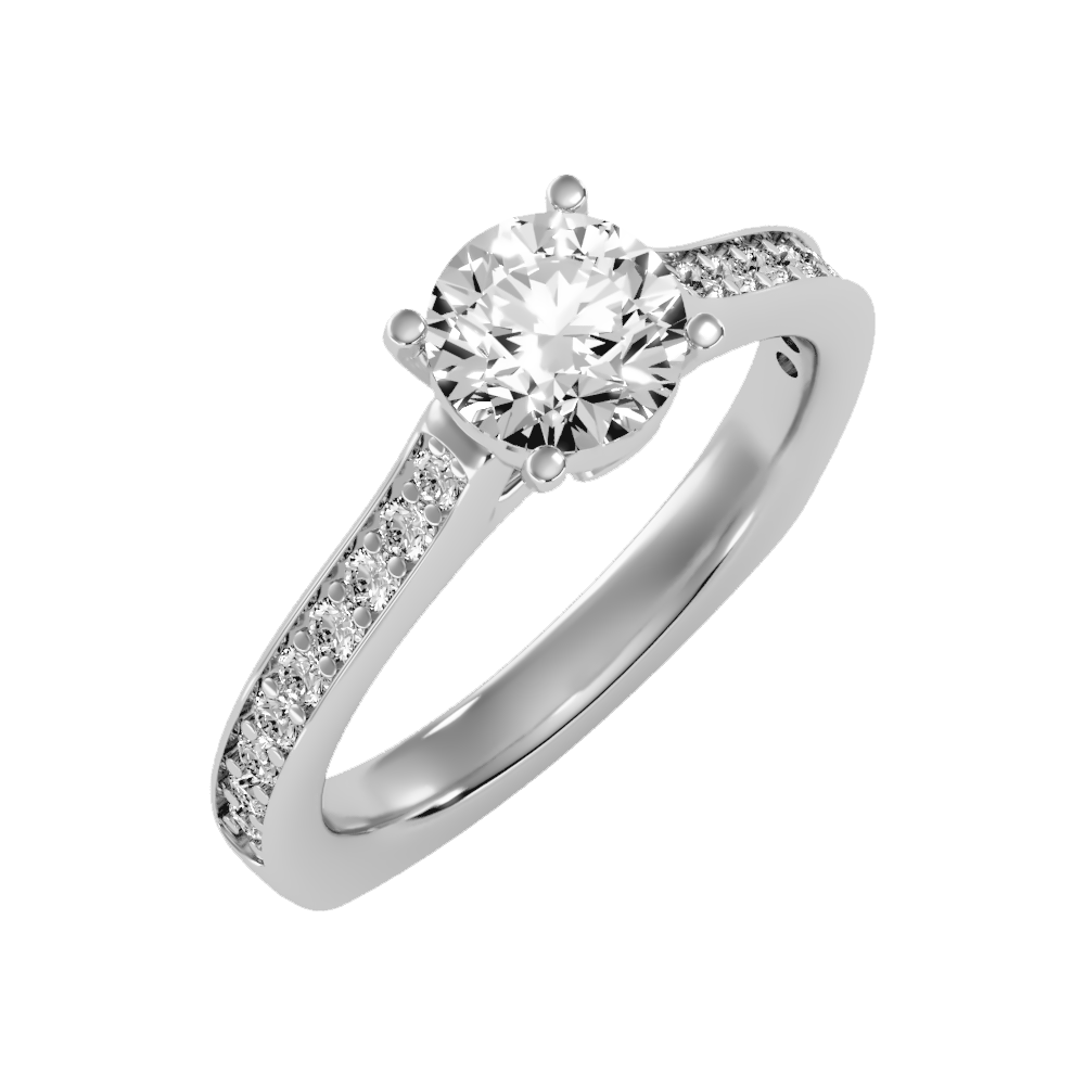 Fab Solitaire Ring - Five