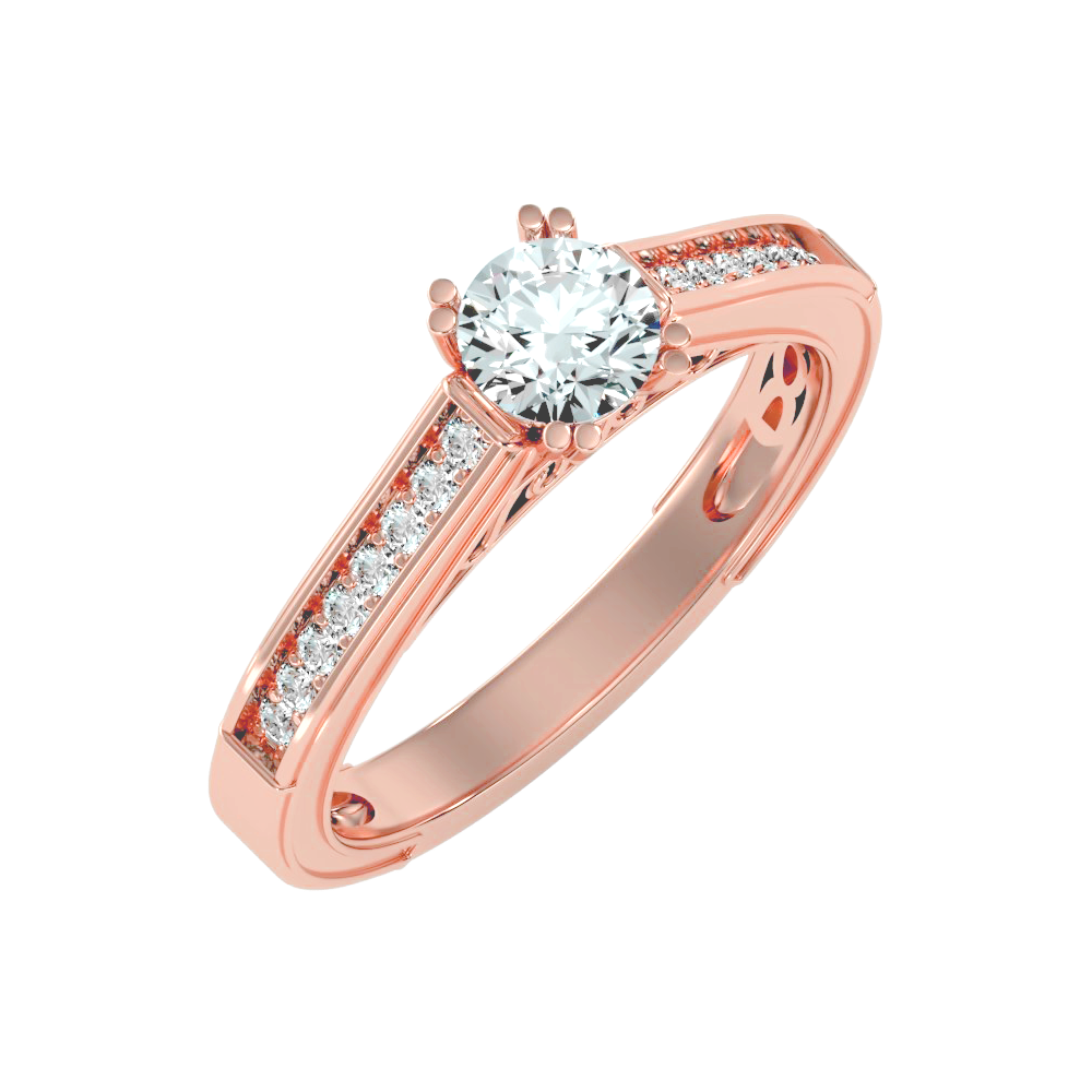 Faithful Solitaire In 925 Sterling Silver - Ten