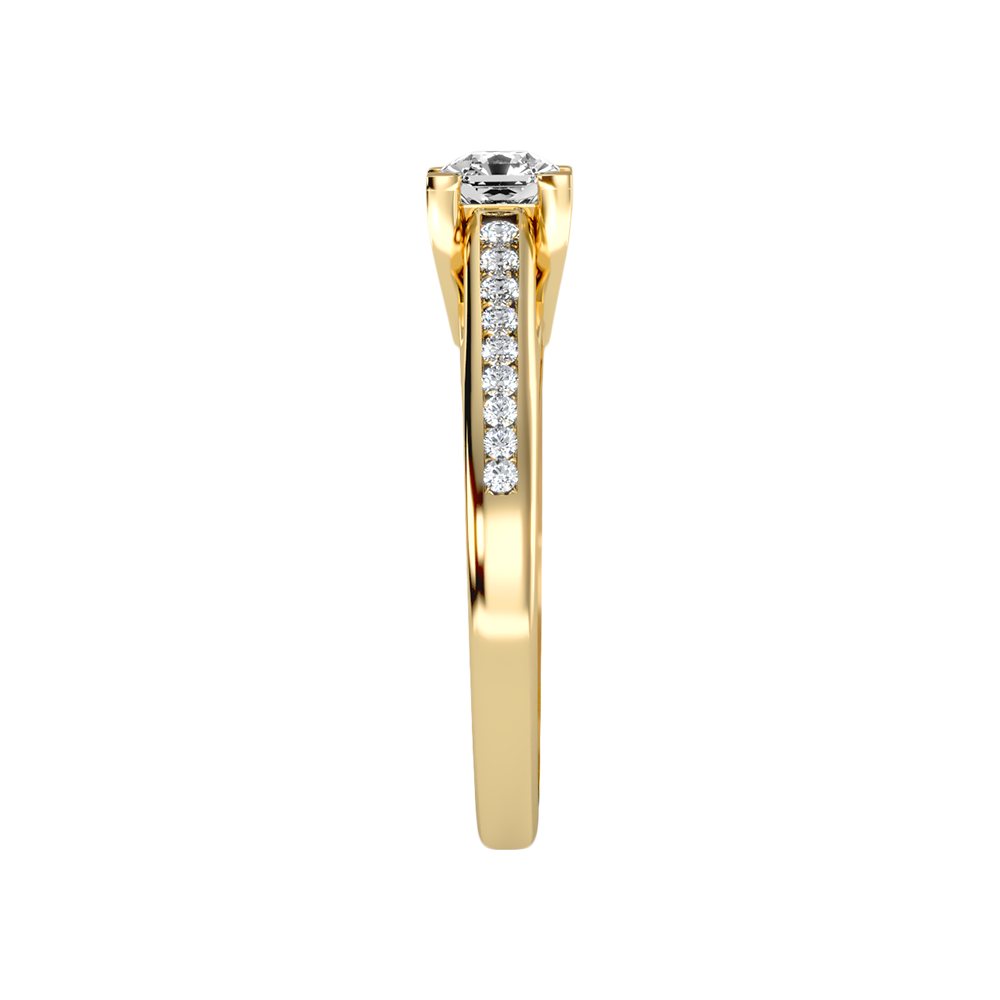 Fanciful Solitaire Ring - Eleven