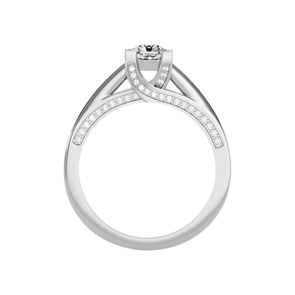 Fanciful Solitaire Ring - Two