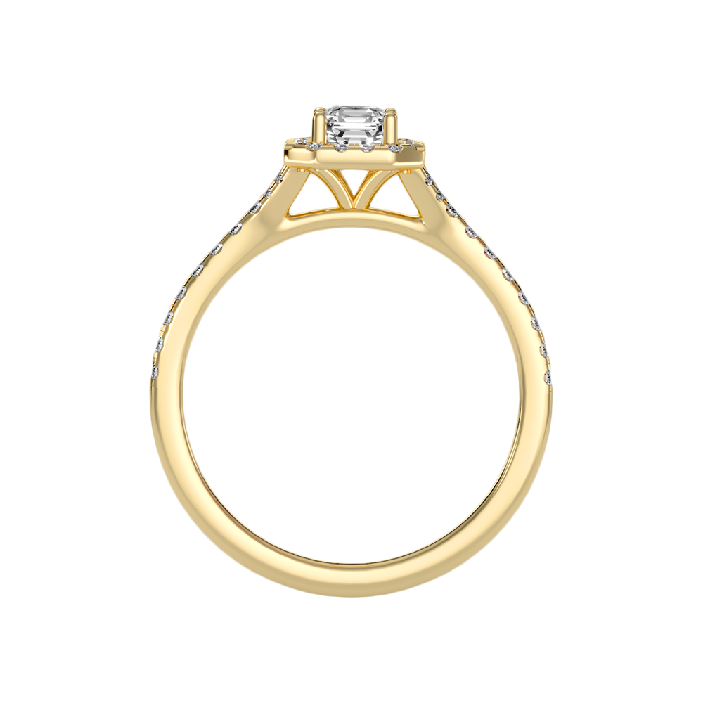 Fancy Solitaire Ring - Two