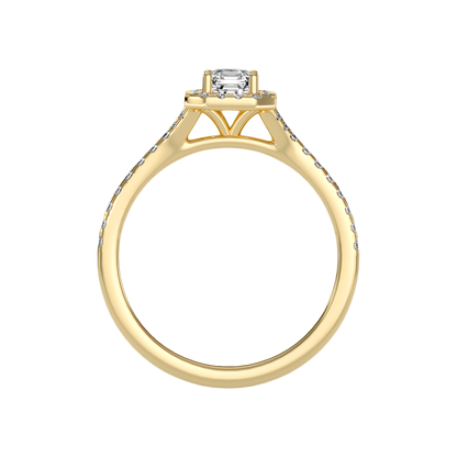 Fancy Solitaire Ring - Two