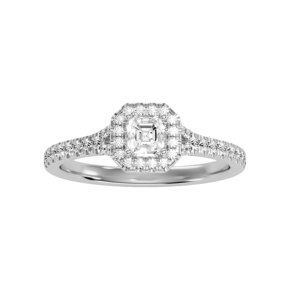 Fancy Solitaire Ring - Six