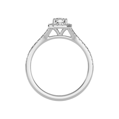 Fancy Solitaire Ring In 925 Sterling Silver - Eight