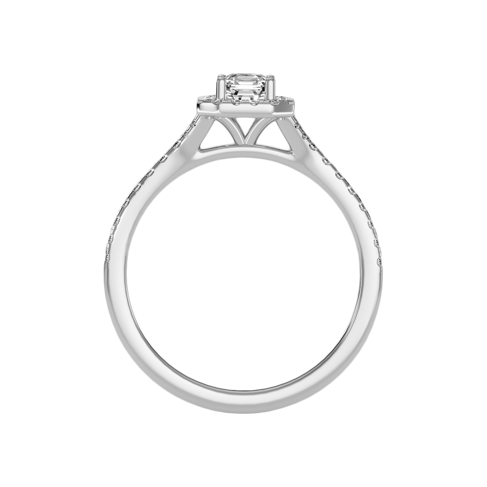 Fancy Solitaire Ring - Eight