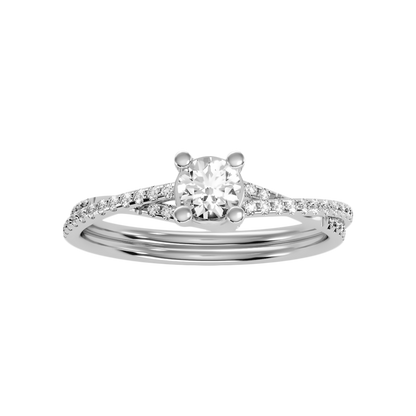 Fantasia Solitaire Ring - Three
