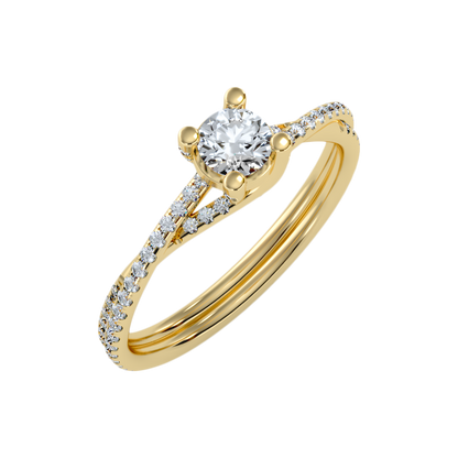 Fantasia Solitaire Ring - Nine