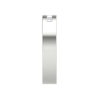 Fantastisk Broad Band Ring In 925 Sterling Silver - Seven