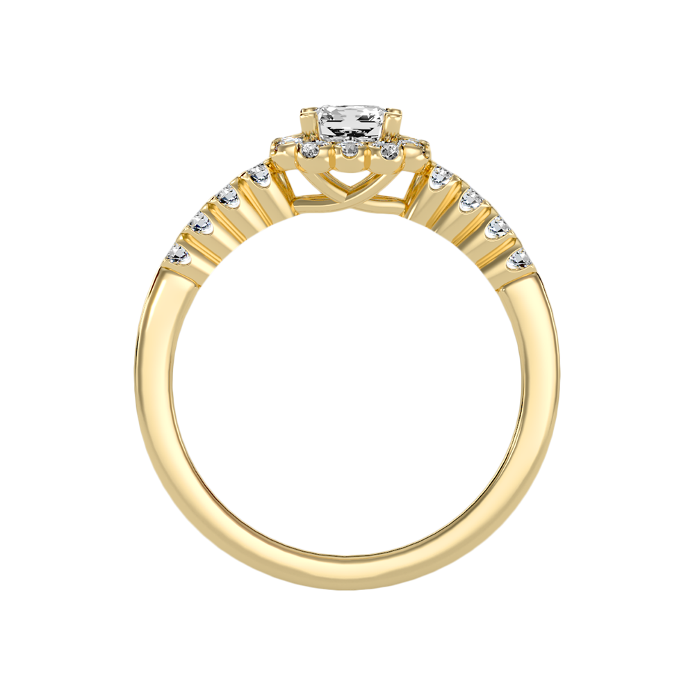 Fashionable Solitaire Ring - Twelve