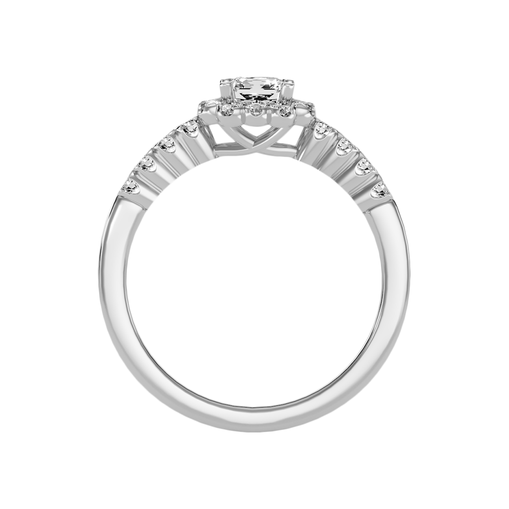 Fashionable Solitaire Ring - Two