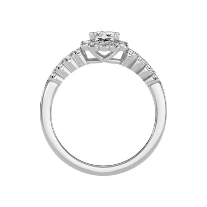 Fashionable Solitaire Ring - Two