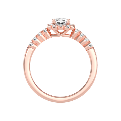 Fashionable Solitaire Ring - Six