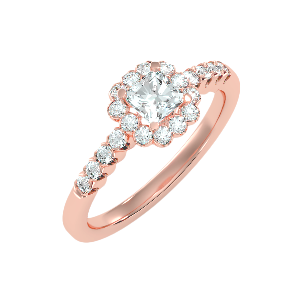 Fashionable Solitaire Ring - Seven