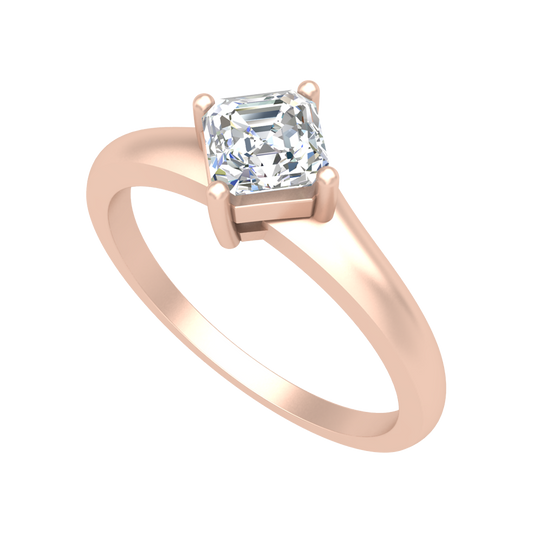 Fashion Forward Solitaire Ring - One