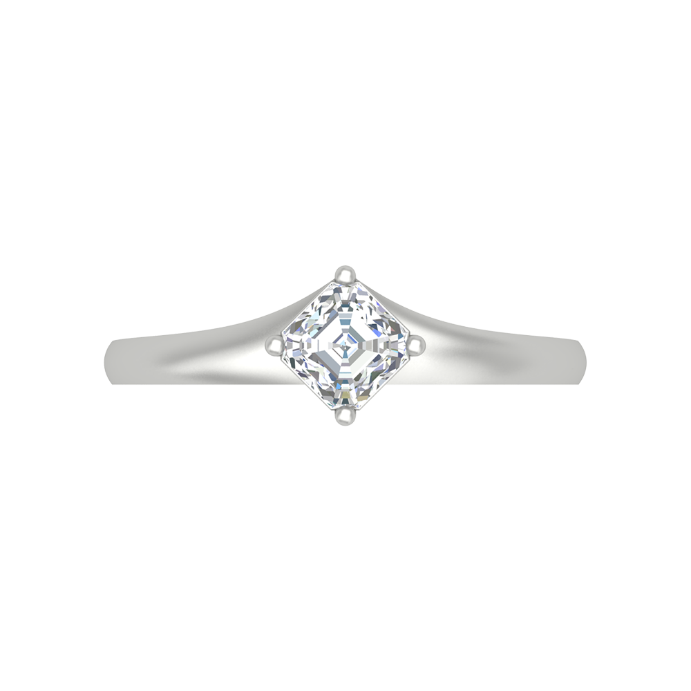 Fashion Forward Solitaire Ring - Six