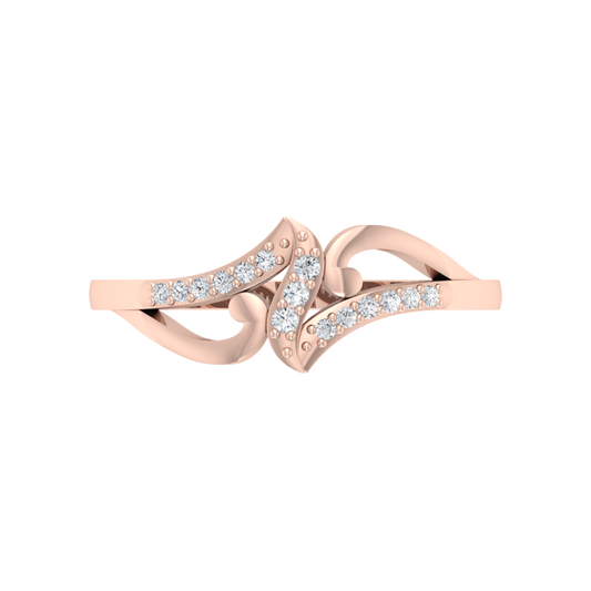 Fasinating Ring In 925 Sterling Silver - Two