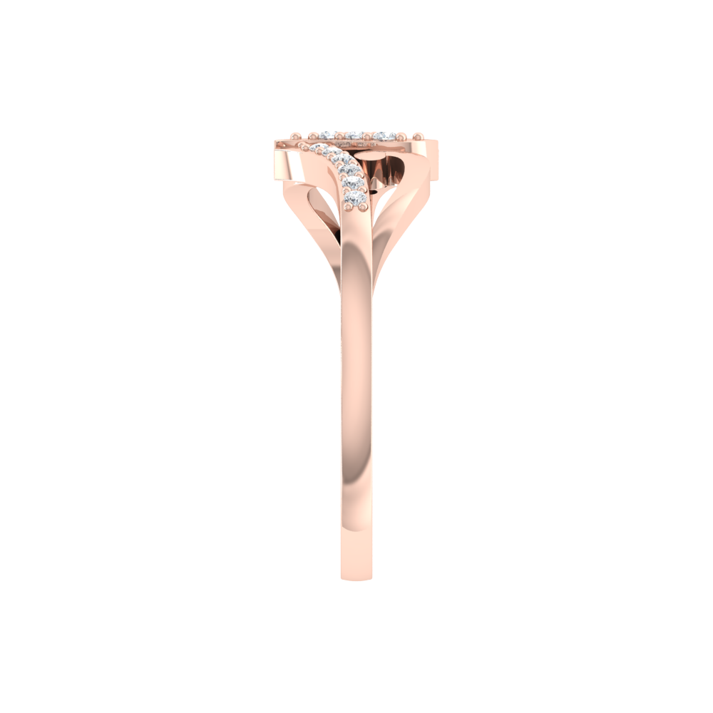 Fasinating Ring In 925 Sterling Silver - Three