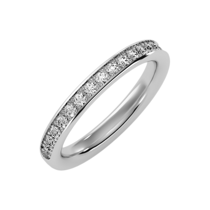 Feaush Half Eternity Band - One