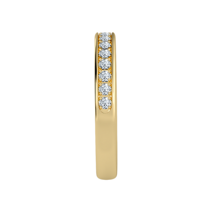 Feaush Half Eternity Band In 925 Sterling Silver - Eleven