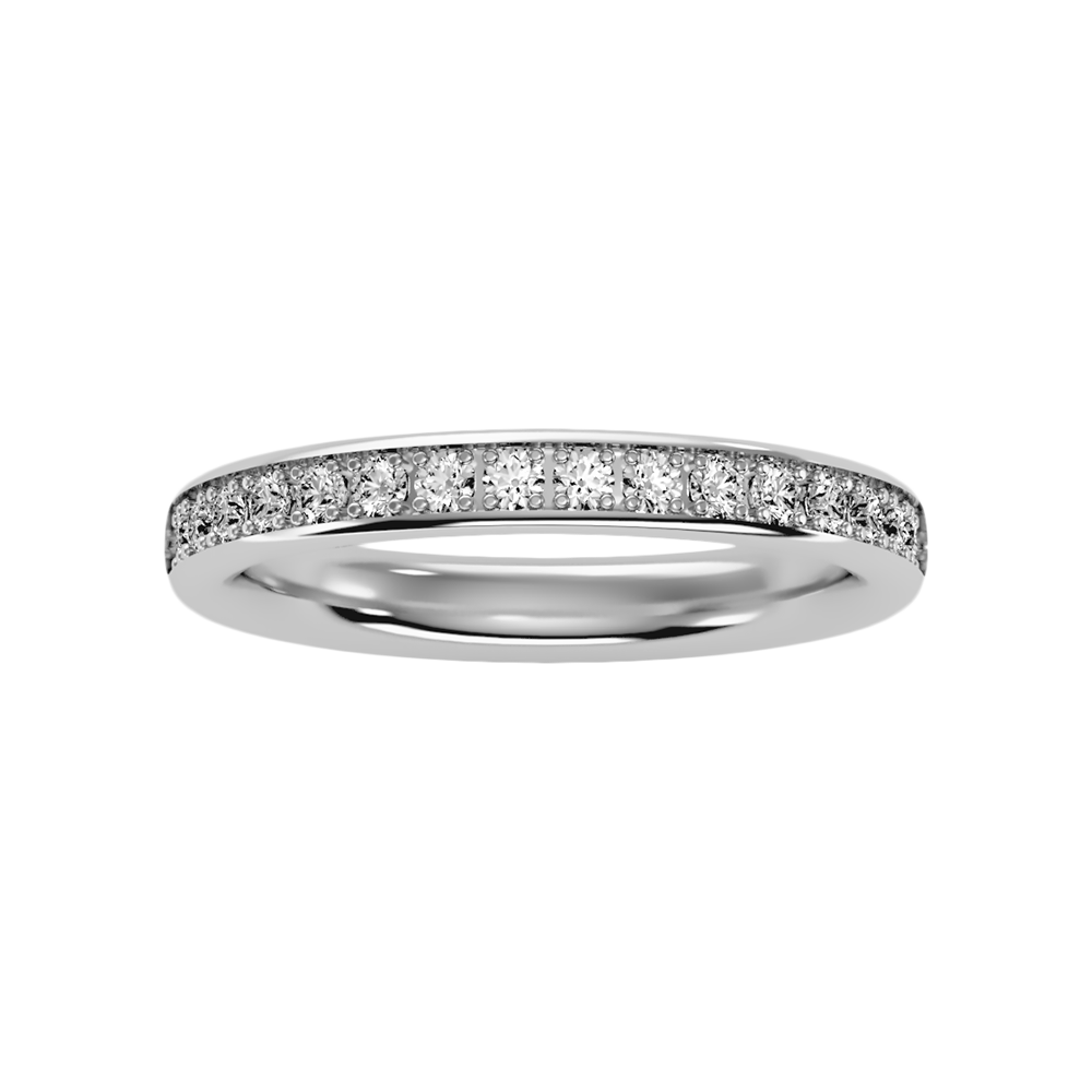 Feaush Half Eternity Band - Two
