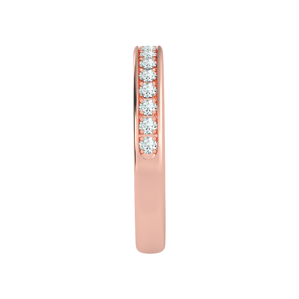 Feaush Half Eternity Band In 925 Sterling Silver - Seven