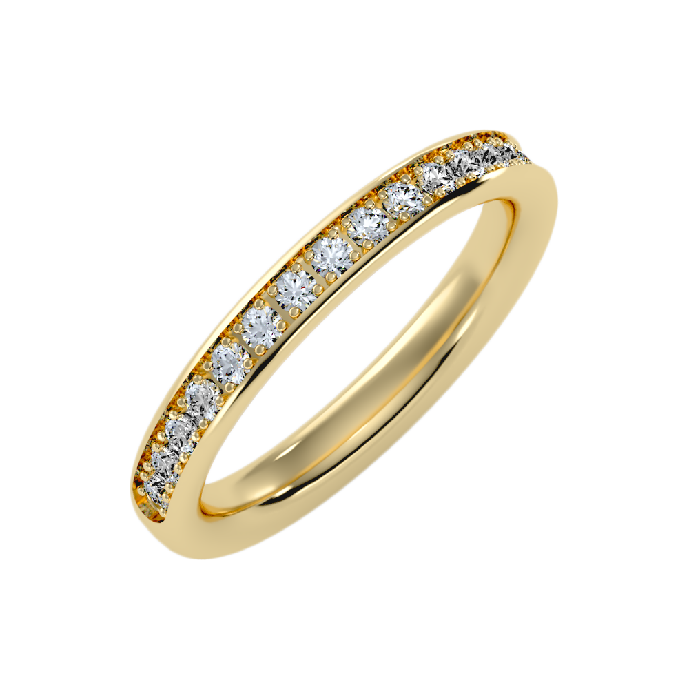 Feaush Half Eternity Band - Nine