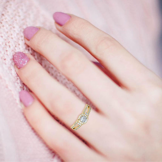 Felicity Halo Ring - One
