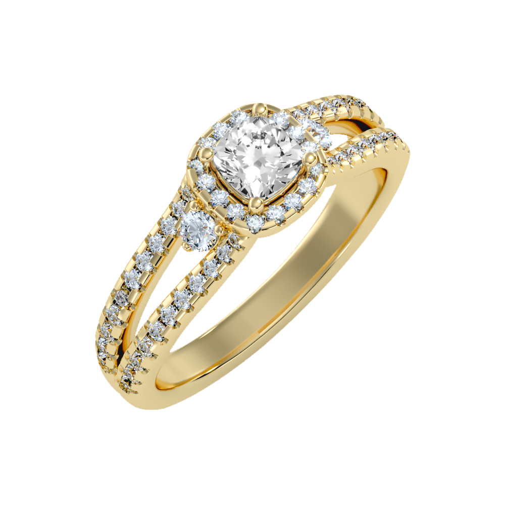Felicity Halo Ring - Ten