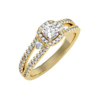 Felicity Halo Ring - Ten