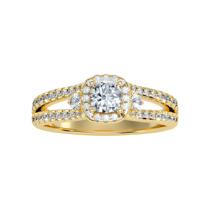 Felicity Halo Ring - Eleven