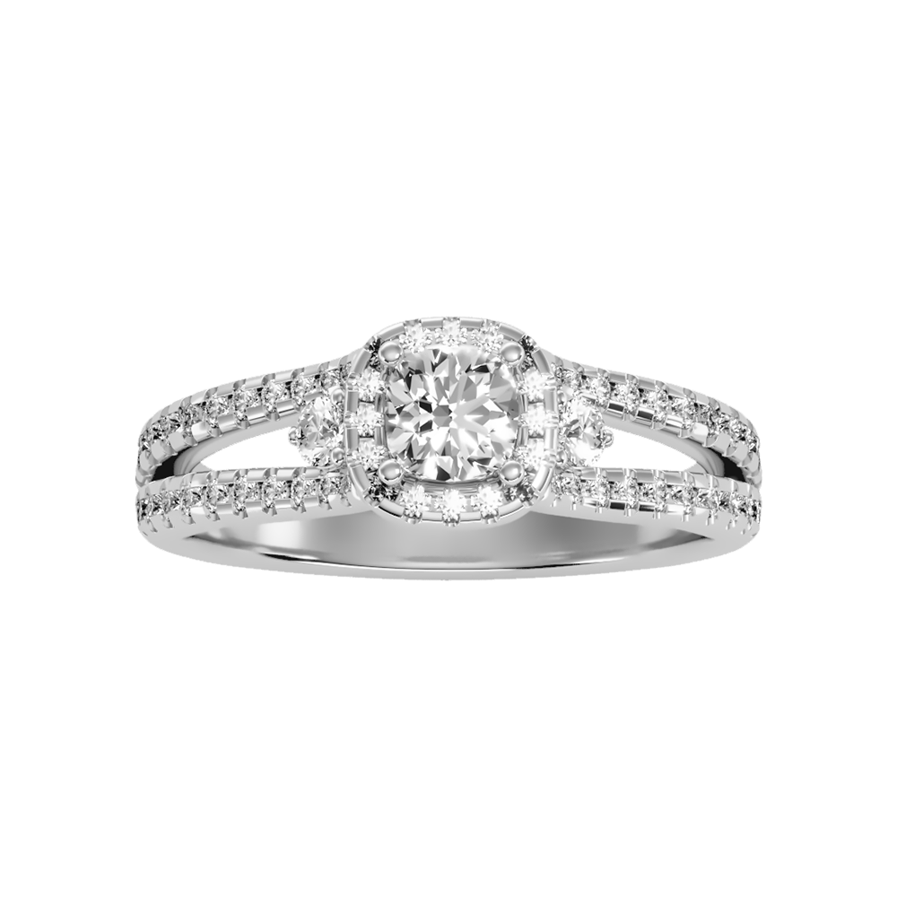 Felicity Halo Ring - Four