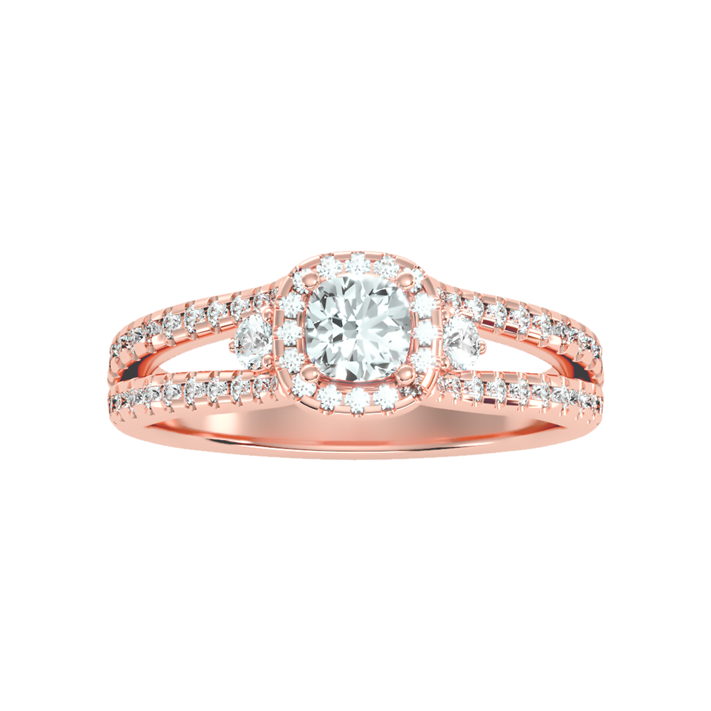 Felicity Halo Ring - Eight