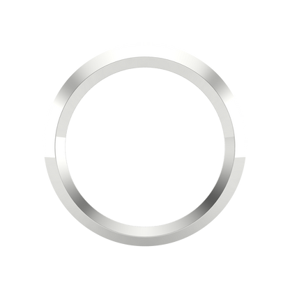 Fete Vibes Glitter Diamond Band In 925 Sterling Silver - Eight