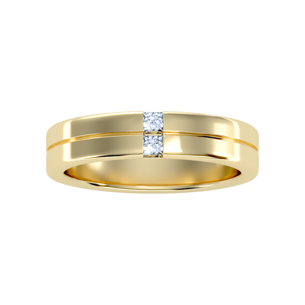 Finest Men's Broad Band Ring - Ten