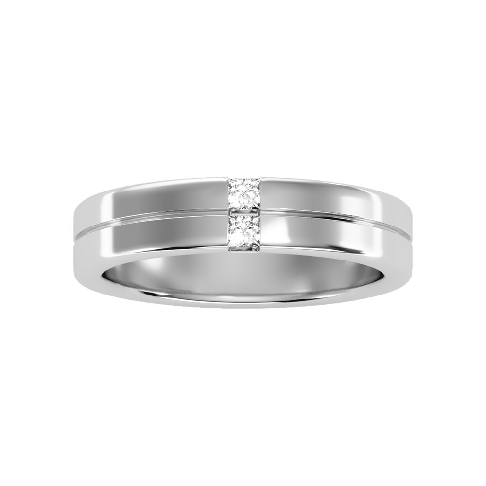 Finest Men's Broad Band Ring - Six