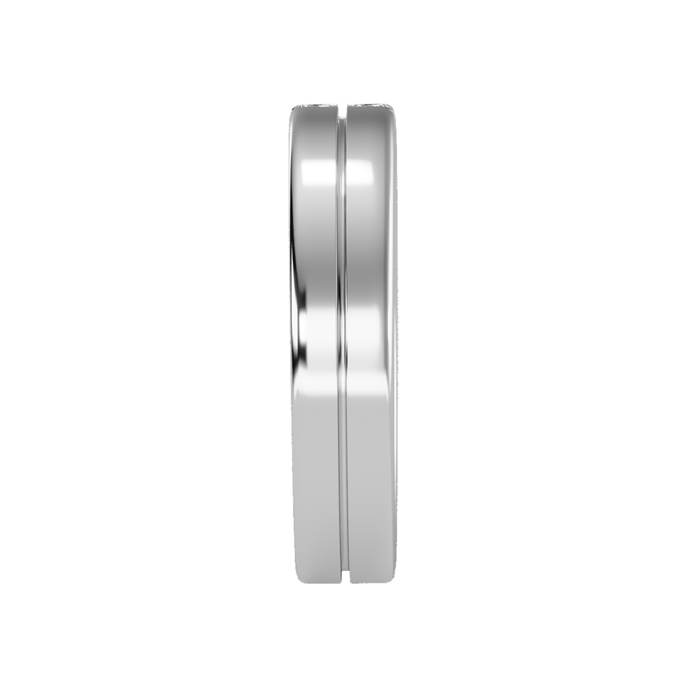 Finest Men's Broad Band Ring In 925 Sterling Silver - Seven