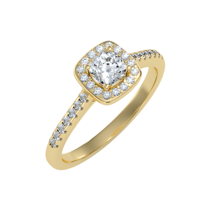 Fine Solitaire Ring - Nine
