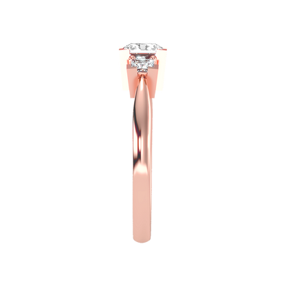 Flashing Tri Stone Ring - Three