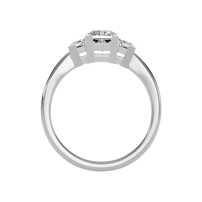 Flashing Tri Stone Ring - Eight