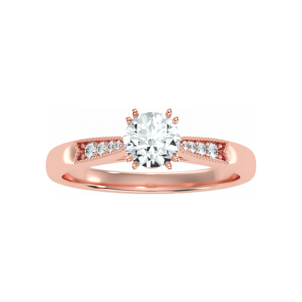 Flashy Solitaire Ring - Twelve