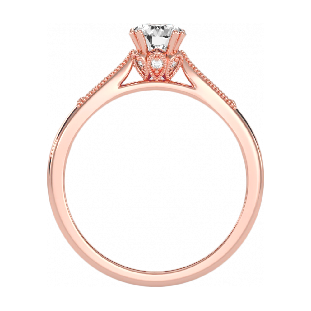 Flashy Solitaire Ring - Nine