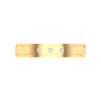 Fleurette Tri Stone Band - Ten