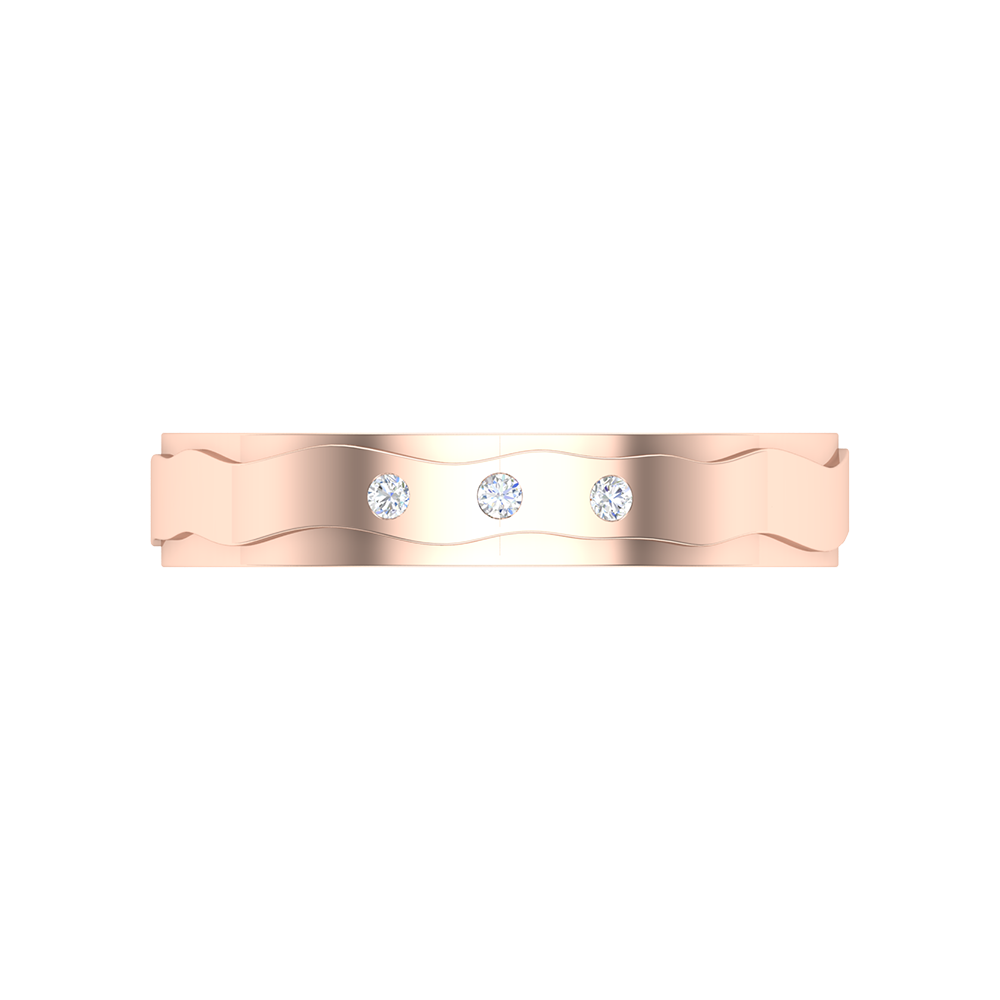 Fleurette Tri Stone Band - Two
