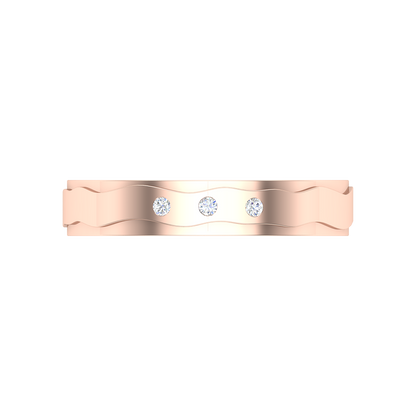 Fleurette Tri Stone Band - Two
