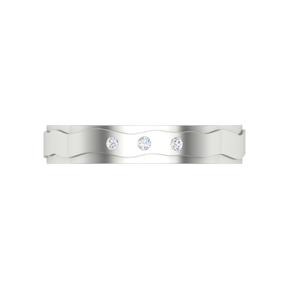 Fleurette Tri Stone Band - Six