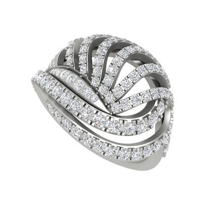Flickering Loop Cluster Ring - Five