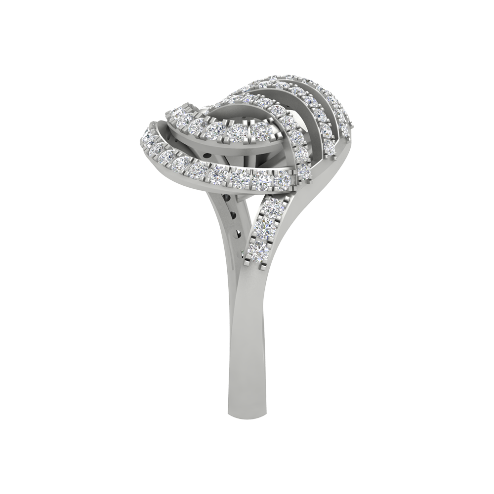 Flickering Loop Cluster Ring - Seven